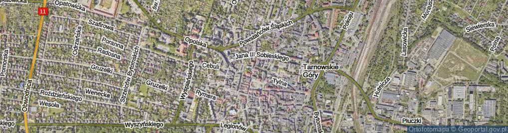 Zdjęcie satelitarne Wajdy Józefa, ks. ul.